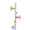 Coat Stand Violetta metal light blue D31x167cm