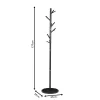 Coat Stand Marietta metal white D37x177cm