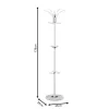 Coat Stand Nicolo metal white D37x175cm