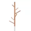 Coat Stand Marianna metal white-natural D37x169cm