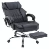 Director's office chair Thrive Premium Quality mechanism massage-heated back pu black