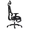 Office chair manager with footrest Verdant Premium Quality mesh black