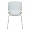 Visitor office chair Genuine PP white-green