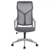 Manager office chair Flexibility with fabric mesh in grey colour