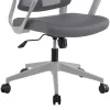 Manager office chair Flexibility with fabric mesh in grey colour