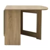 Dining table Nadine polymorphic-extendable color sonoma 160x80x76.5cm