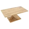 Coffee table Solange color sonoma 110x55x47.5cm