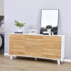 Buffet Metro white-sonoma 154x40x76cm