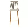 Bar stool Aurora PP mocha-natural