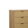 Chest of 4 drawers Scandi  in natural color 79x46x115cm