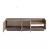 Tv stand Yubo walnut 167.6x35x43cm