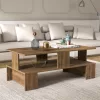 Coffee table Olly walnut 120x60x47cm