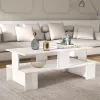 Coffee table Olly white 120x60x47cm