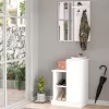 Entrance unit Wizbo melamine white 61x37x82.5cm