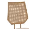 Bar stool Camilla pe rattan natural-fabric natural-metal natural 47.5x58x117cm