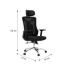 Office chair manager Andrew mesh black