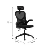 Office chair manager Anthony mesh black