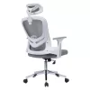 Office chair manager Ignatius mesh light grey