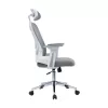 Office chair manager Ignatius mesh light grey