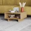 Coffee table Hola melamine oak 60x60x32cm