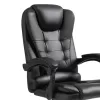 Manager's office chair Benett black pu 62x48x110cm