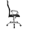 Manager office chair Joel I fabric mesh black 60x60x109-118cm