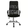 Manager office chair Joel I fabric mesh black 60x60x109-118cm