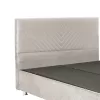 Double bed Rizko with storage space cream 160x200cm