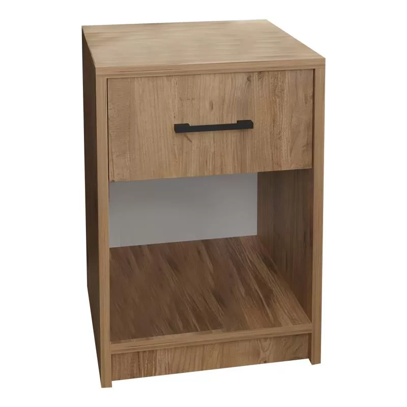 Κομοδίνο Ponil oak μελαμίνης 41x41x54.5εκ