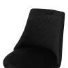 Chair Giselle black velvet leg black-golden