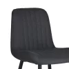 Chair Versa  anthracite fabric-black metal leg 54x63.5x84cm