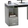 Computer desk Liberion grey-oak 120x55x76cm