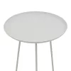 Side table Flaz Inart white D46x50cm