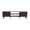 TV cabinet Icarus melamine walnut-wenge 150x32x46cm