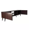 TV cabinet Icarus melamine walnut-wenge 150x32x46cm