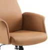 Manager office chair Derjio brown pu 68x66x115cm