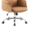 Manager office chair Derjio brown pu 68x66x115cm