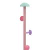 Coat stand Mush pink-white metal 30x30x168cm