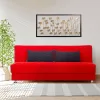 Sofa 3-seater New Leon Red - Black Line 52/53 190*85*83 cm