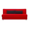 Sofa 3-seater New Leon Red - Black Line 52/53 190*85*83 cm