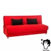 Sofa 3-seater New Leon Red - Black Line 52/53 190*85*83 cm