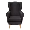 Armchair Classic 24 Fylliana Dark Grey 80*80*114 cm