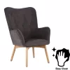 Αrmchair 8009 Fylliana Velvet Grey 67*72*97 cm