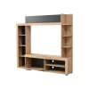 Wall Unit Rubi Artisan - Black 172x33x157 cm