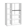 Showcase Trentino 2K VS1 White - Black - White Lacquer 87,5*35*124 cm