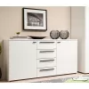 Comota - Sideboard Ksanti 3K4F White - White Lacquer 163*40*80.5 cm