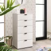 Chest of drawers Duero 5F 45 White 45*40*95 cm