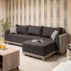 Corner Sofa Preston Brown - Beige 263*167*83 cm