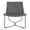 Armchair Shadi Fylliana Grey PU Leather 68x50x73 cm