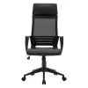 Manager's Office Chair FL19 Fylliana Black PU Leather 60x62x128 cm